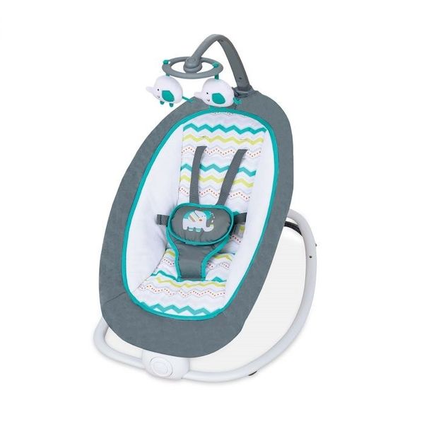 Baby Fold Up Rocker - Blue
