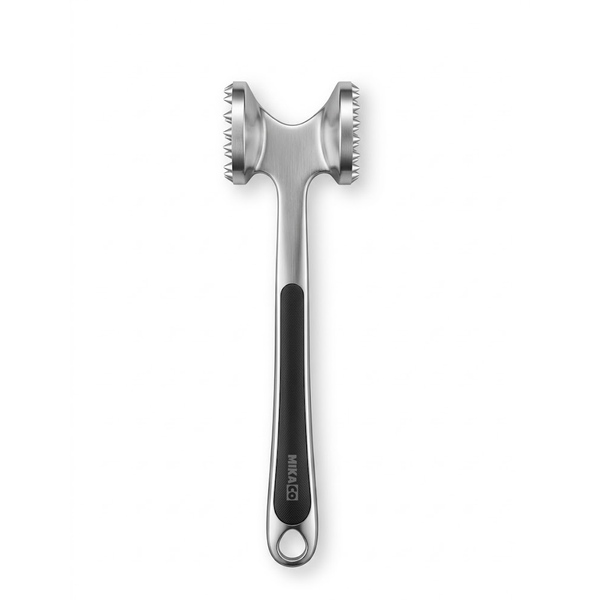 MIkaco Meat Tenderizer Hammer Zinc Alloy Double Sided Meat Mallet