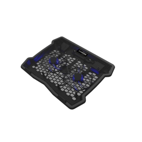 Canyon - Cooling Stand Dual-Fan With 2x2.0 USB Hub