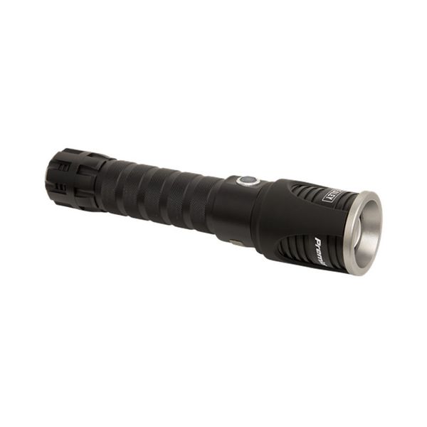 Aluminium Torch 10W CREE XML LED Adj. Focus Rechargeable SEALEY
