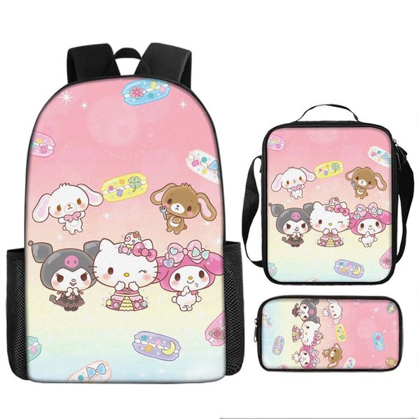 Lunch Box And Pencil Case Set -Kuromi image