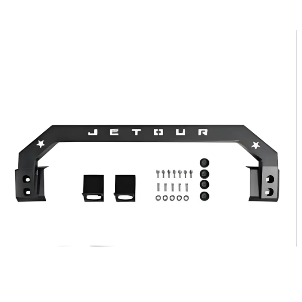 Compatible with Jetour T2 Front Nudge Bar Black