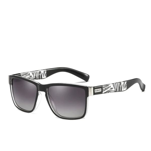 Dubery Design Men's Venom Polarized Sunglasses - Black