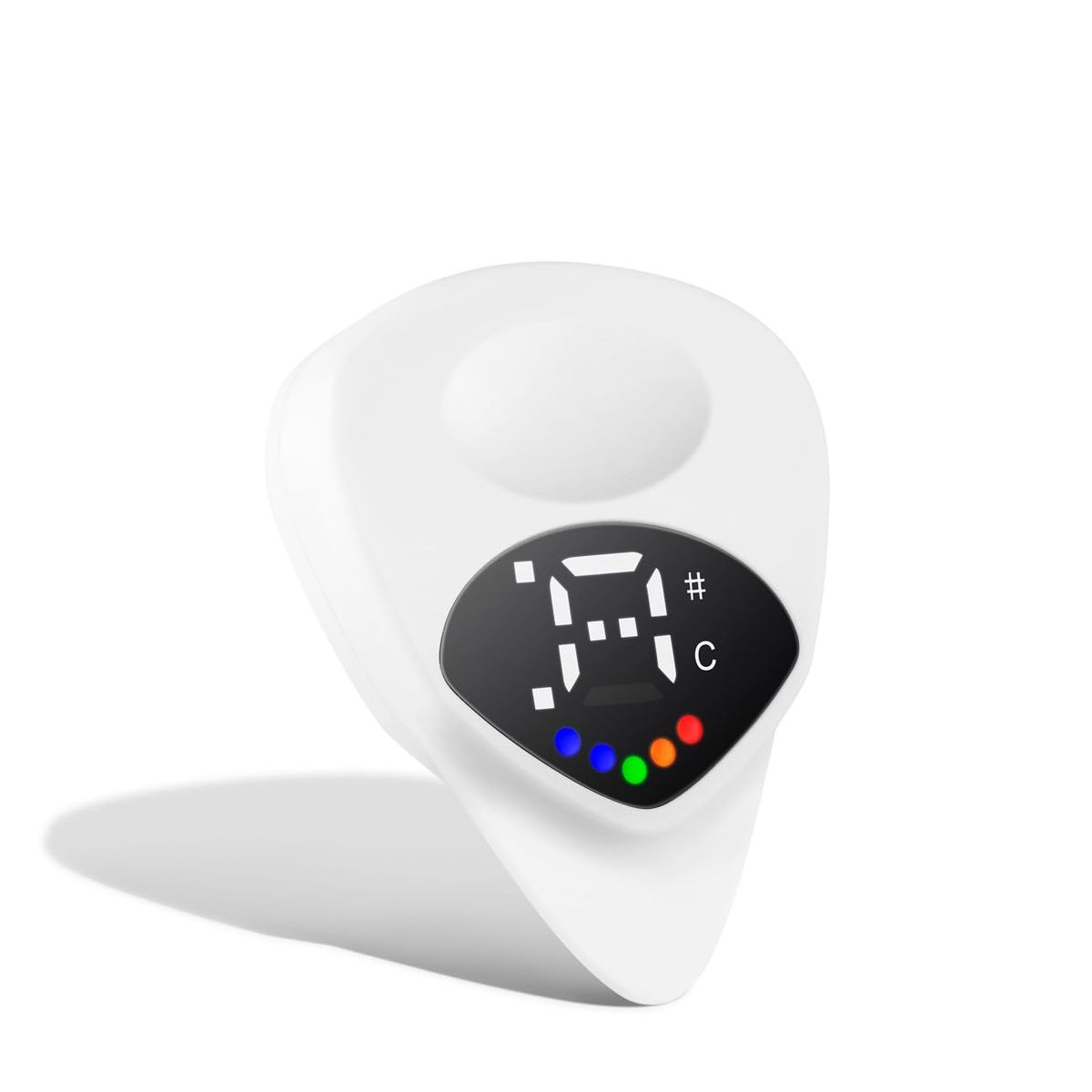 Digital Tuner Guitar Pick & Tuner Combo 2in1Multi-Purpose Pitch Calibrator