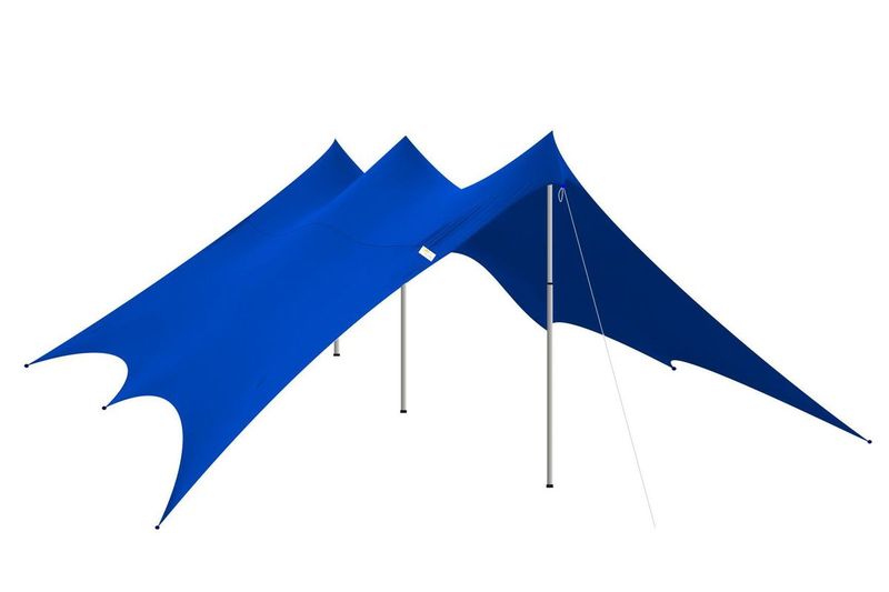Waterproof Stretch Tent Gazebo 5.m x 5.m - Royal Blue