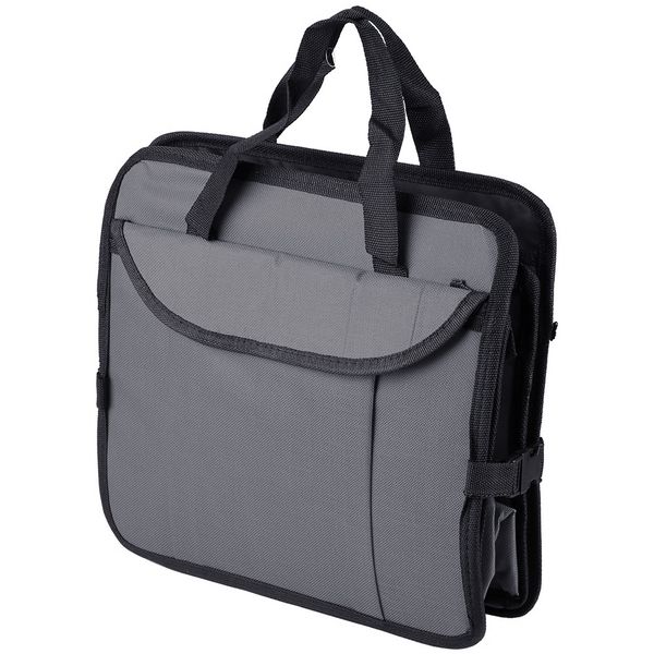 Foldable Trunk Organizer for Cars with Insulated Cooler Storage (Grey)