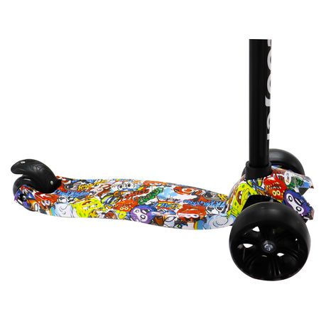 Kids Ride on Light Up 3 Wheeler Scooter with Graffiti Design D, Shop  Today. Get it Tomorrow!