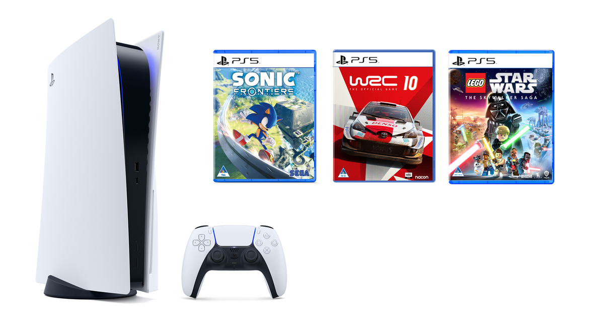 Playstation 5 Console Gamers 3 Game Bundle (PS5) Buy Online in