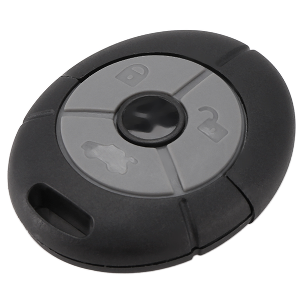 3 Rubber Button Remote Key Case Fob for Mg Rover Compatible with Universal