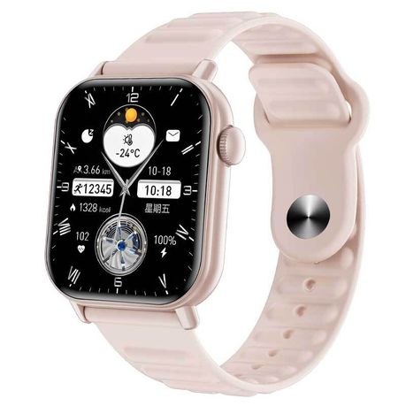 Smart Watch with Bluetooth Call HD Touch Screen IP68 Waterproof -Pink Image