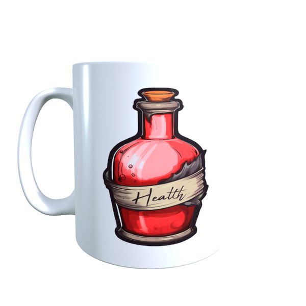 Health Potion - Themed Coffee Mug