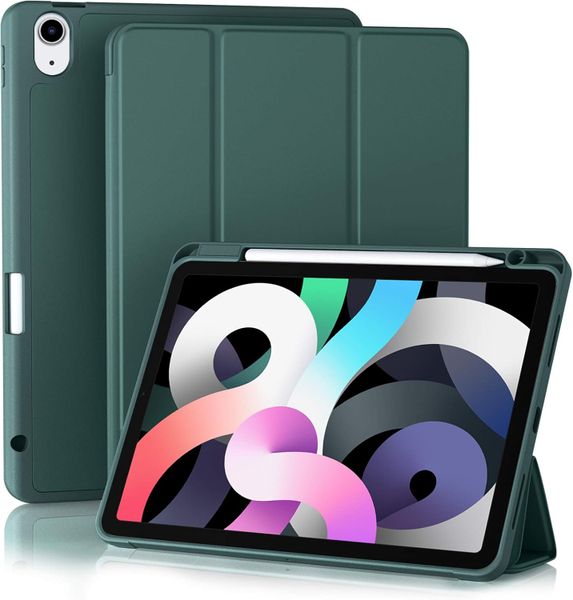Shockproof Smart Flip Case Compatible with iPad Air 11" 2024 (M2, 5th Gen)