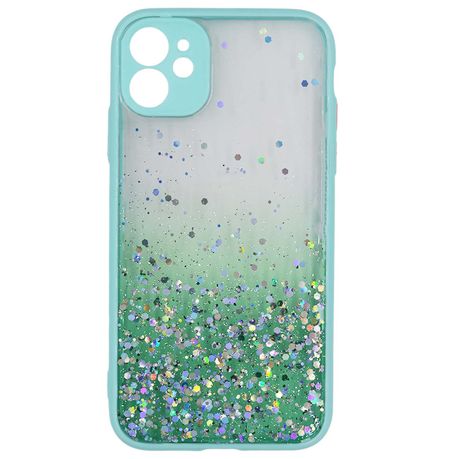 Clear glitter iphone store 11 case