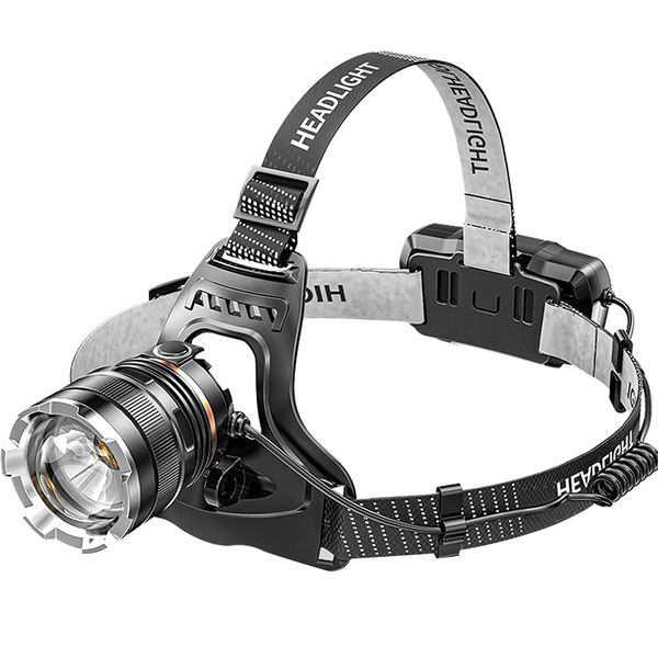 Head Torch Rechargeable,Super Bright 5000LM 6 Modes LED Headlight