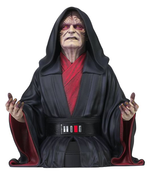 Star Wars Rise Of Skywalker Emperor Palpatine 1/6 Scale Bust