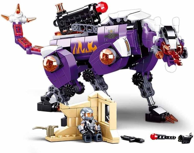 Sluban Atomic Storm (Sword Master) Blocks - Hunting Hours 382 Pcs 6+