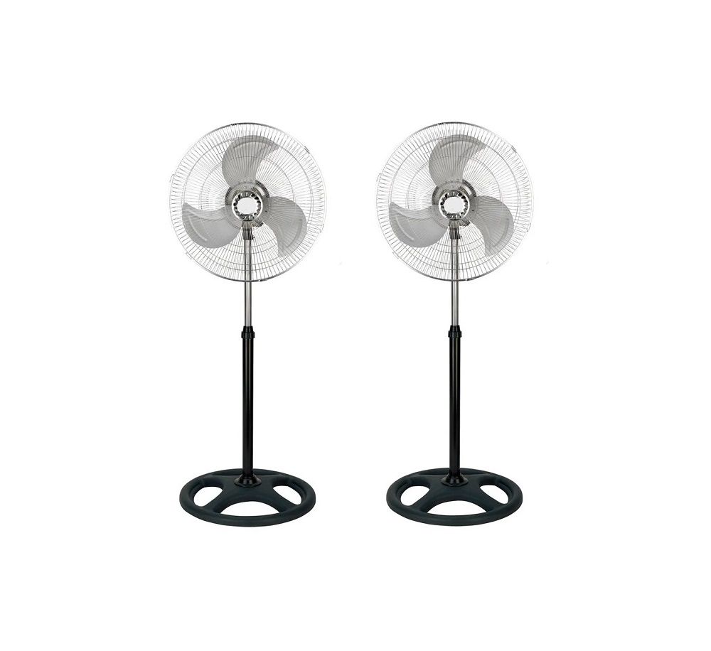 18 inch / 40cm Pedestal Fan - Set of 2