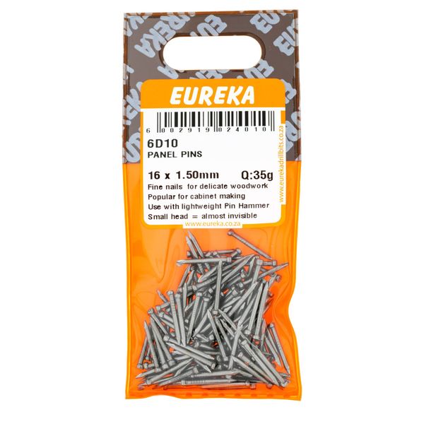 EUREKA Panel pins 16 x 1.50mm Q:35g 6D10