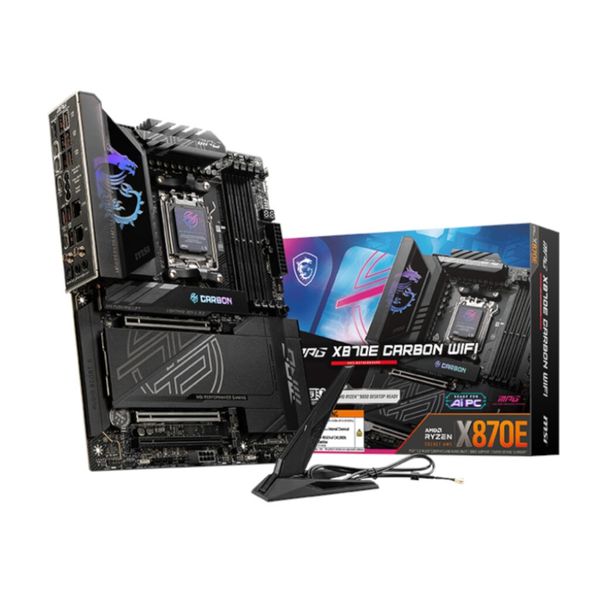 MSI MAG X870E Carbon WiFi AM5 ATX DDR5 Motherboard