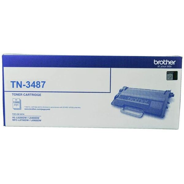Brother toner cartridge TN3487 BLACK