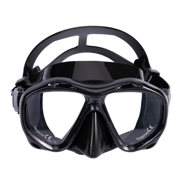 Professional Liquid Silicone Diving Mask - Tempered Glass &amp; Anti-Leak