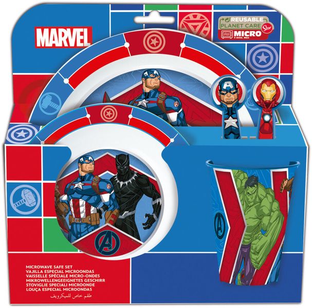 Avengers 5 Piece Microwave Set