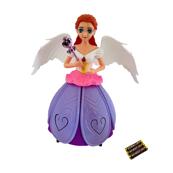 Dancing Fairy Princess Toy for Kids with Music And Lights (Set of 2)