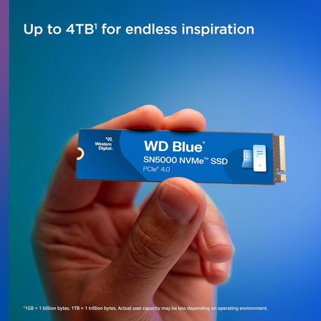 Western Digital WD Blue SN5000 NVMe SSD 2TB | Shop Today. Get it