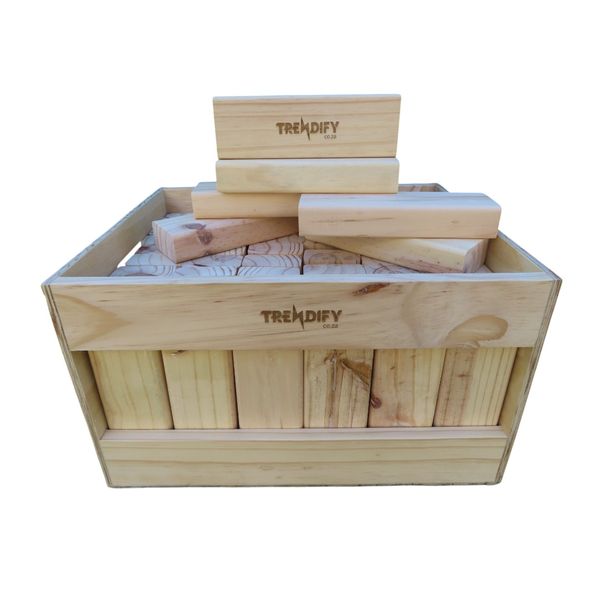 Trendify Super Giant Stacking-Like Building Blocks with Crate