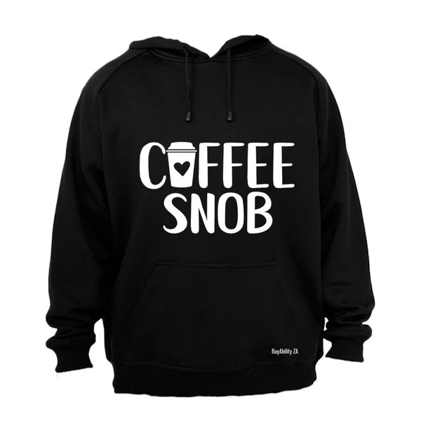 Coffee Snob - Ladies - Hoodie - Grey