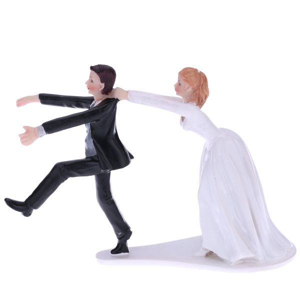 Home Groom And Bride Wedding Cake Topper Decoration Ornaments Love- 14cm