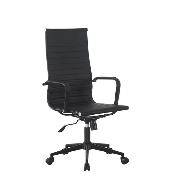 TOCC Midnight Elegance High Back Office Chair