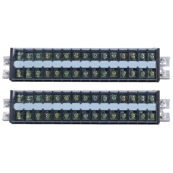 20A 660V Terminal Strip Rail Wiring Barrier Block for Bridge Lighting T2015
