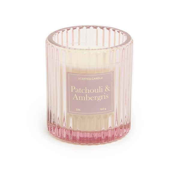 George &amp; Mason - Cashmere &amp; Patchouli Scented Candle in Glass Holder