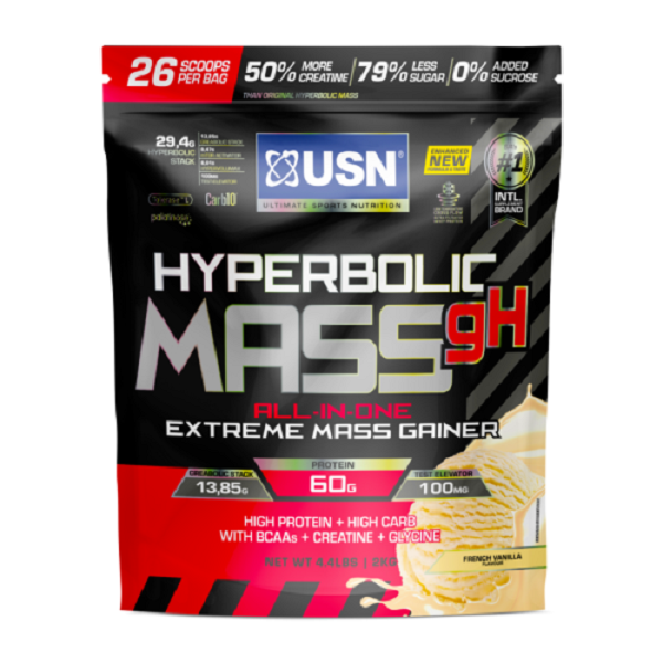 USN Hyperbolic Mass gH French Vanilla 2 kg