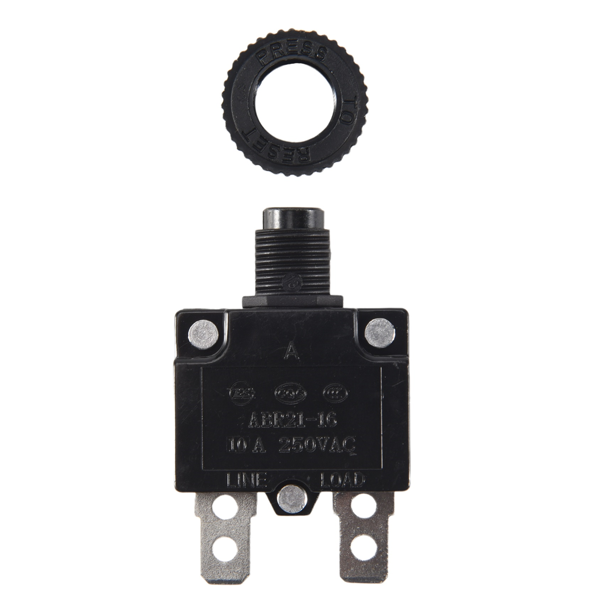 125/250VAC 50/60Hz 10A 2 Pin Terminals -101E AC DC Toggle Switch | Shop ...