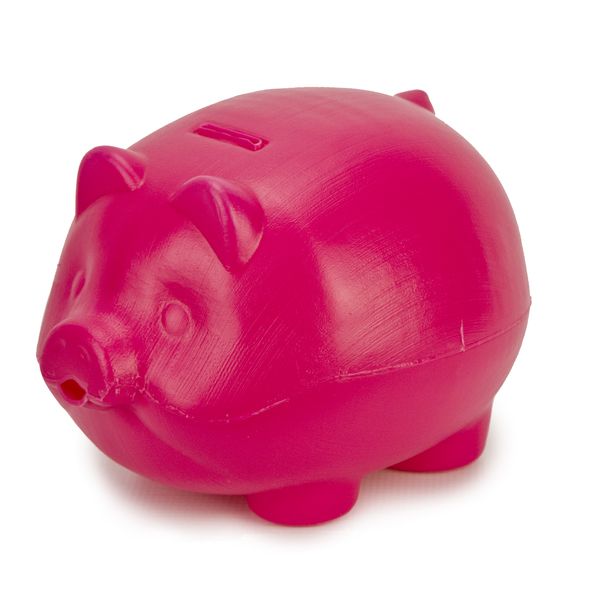 Vensico - Jumbo Piggy Bank For Saving Money - Sturdy Plastic