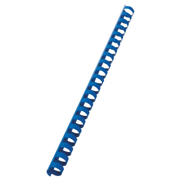 GBC: 16mm 21 Loop PVC Binding Combs - Blue (100 Pack)