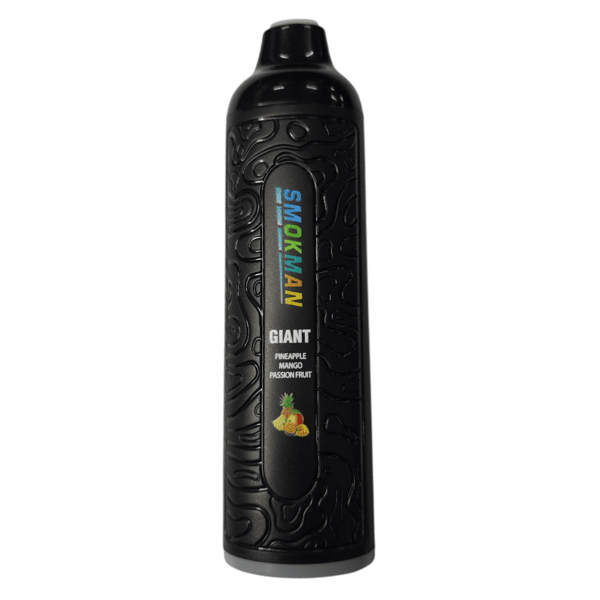 Smokman Disposable Vape -Up to 12,000 Puffs - Pineapple Mango Passion Fruit