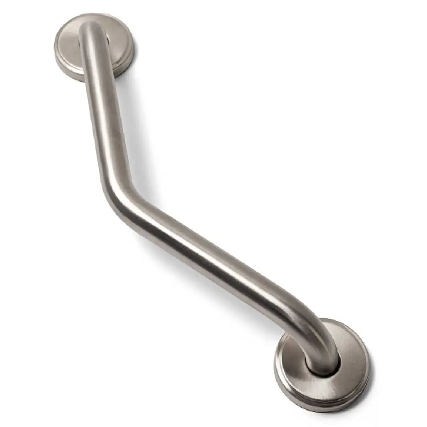 Grace Pack Grab Handle, Angled, 304 Stainless Steel, 200mm x 200mm