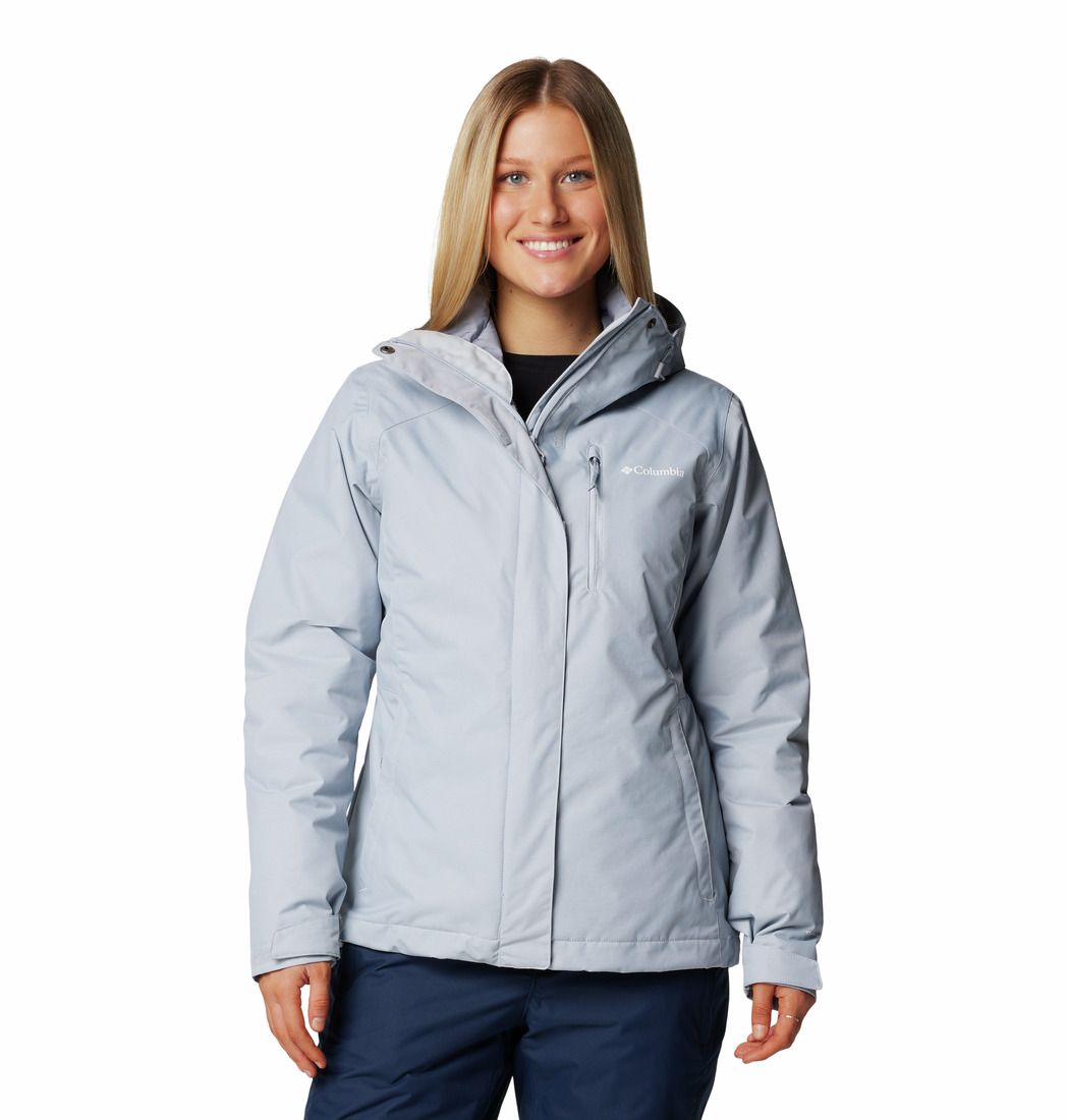 Columbia Women's Whirlibird V Interchange Jacket Cirrus Grey Cross Dye