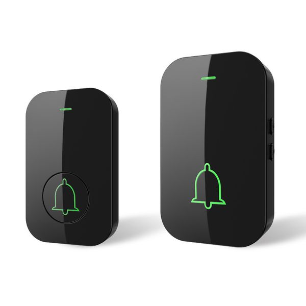 Wireless Home Waterproof Doorbell with Two Loud Rattles