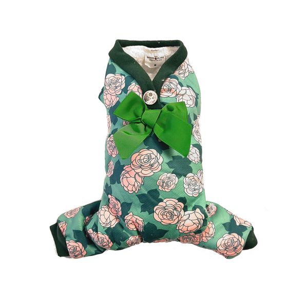 PJ with Roses and Bow Green