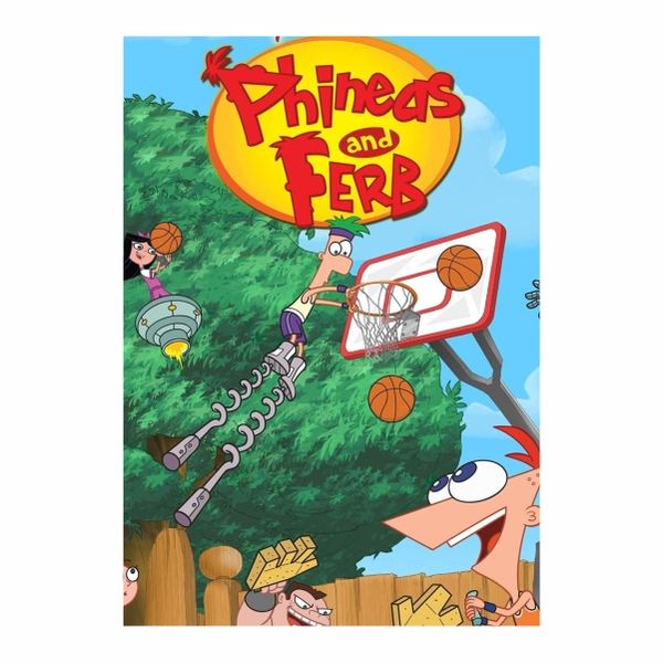 Phineas &amp; Ferb Basketball - A1 Poster
