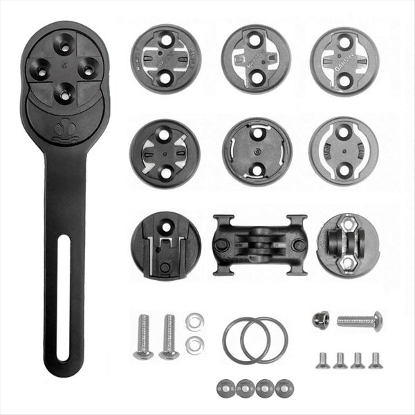 Bike Handlbar Computer Mount For Garmin Bryton Flashlight Stem Stand
