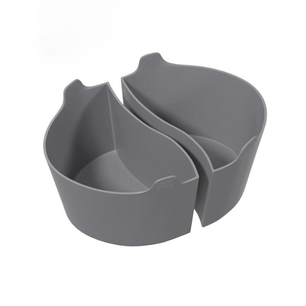 Synergy360 2-Piece Reusable Silicon Slow Cooker Divider
