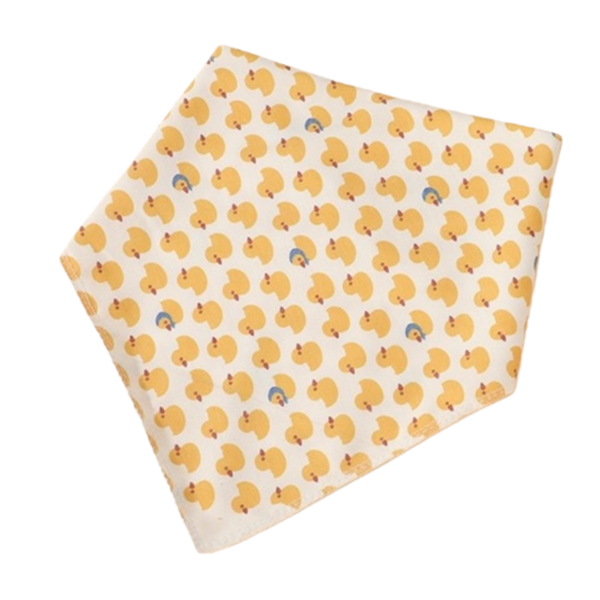 Adorable Rubber Duck Pet Bandana - Soft and Fun for Dogs and Cats