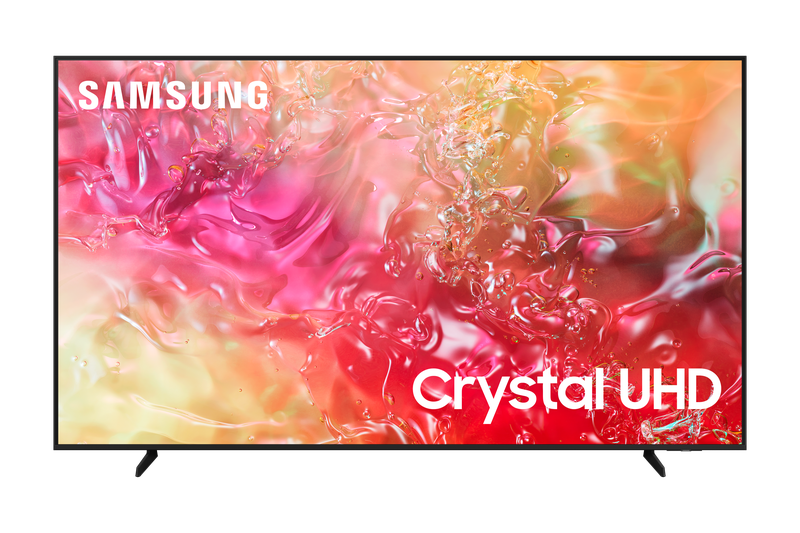 Samsung 75" DU7000 4K UHD smart TV with 4K Upscaling of all content