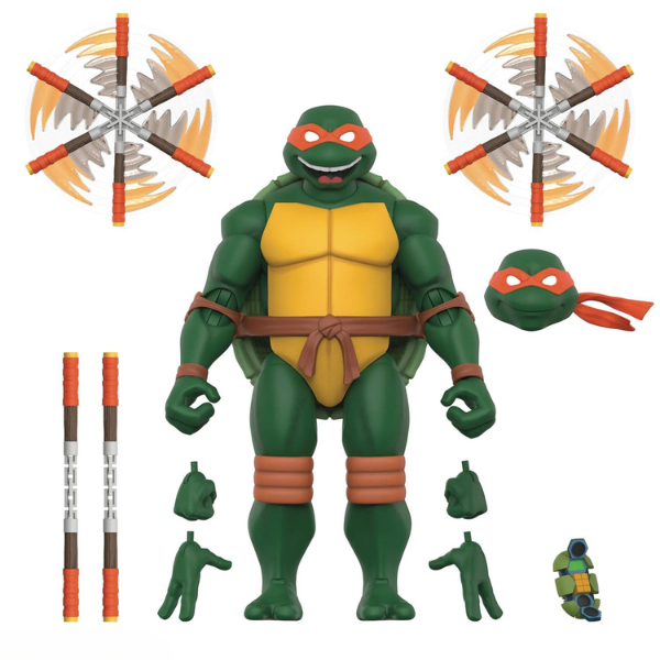 Michelangelo TMNT Ultimates WV12 Figure