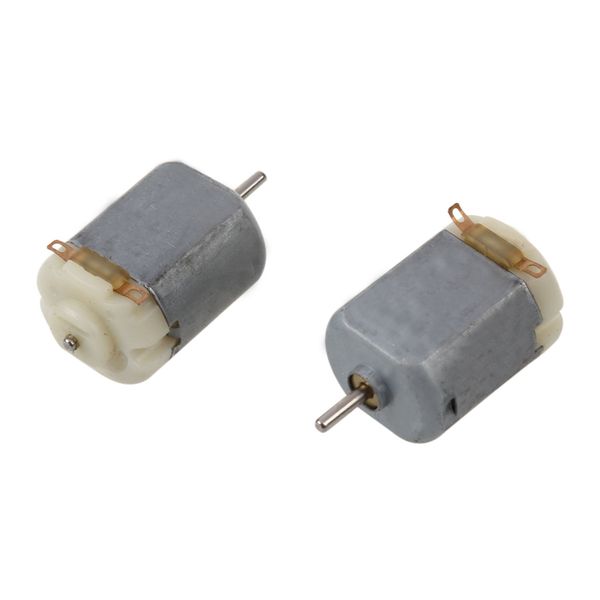 2 Pcs Mini 2 Pin Magnetic Motor 19000Rpm Dc 3-6V Compatible with None